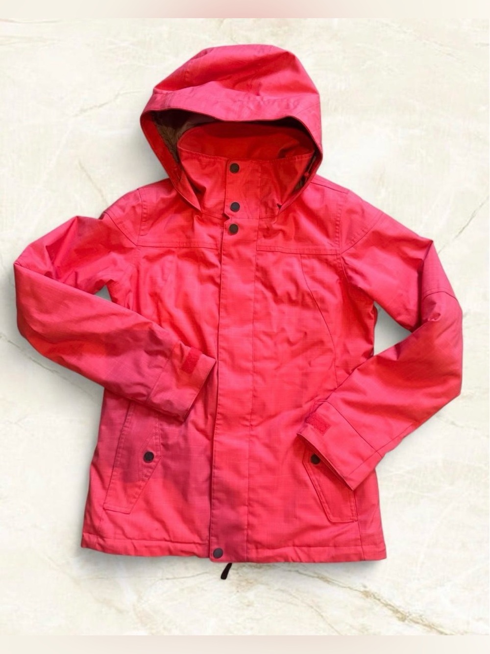 Burton Jet Set Womens Snowboard Jacket Coral Medium Ski Sport